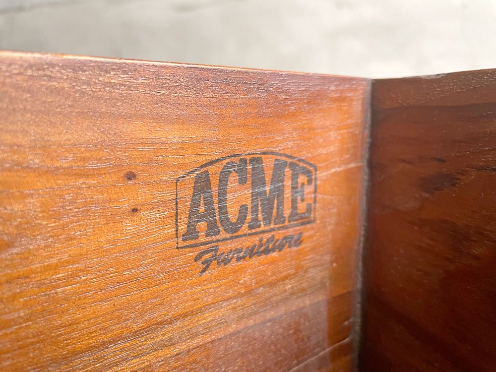 アクメファニチャー ACME Furniture トロイ オープンボックス TROY OPEN BOX L オールドチーク アイアン 定価￥15,015- ♪