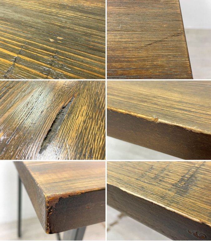 ジャーナルスタンダードファニチャー journal standard Furniture シノン ダイニングテーブル CHINON DINING TABLE M 杉古材 定価￥96,800- ●