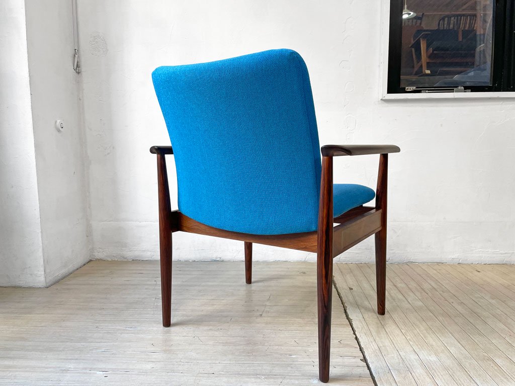 カド CADO No.209 ディプロマットチェア Diplomat Chair ラウンジチェア アームチェア  ローズウッド材 フィン・ユール Finn Juhl デンマーク 北欧ビンテージ ★