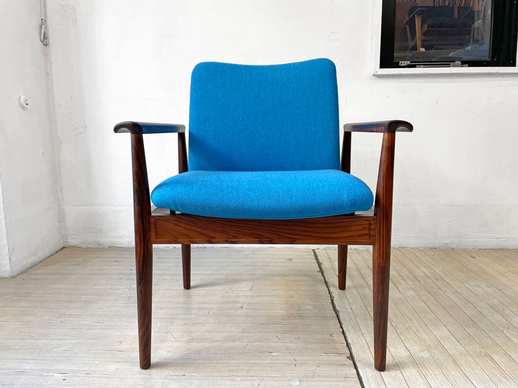 カド CADO No.209 ディプロマットチェア Diplomat Chair ラウンジチェア アームチェア  ローズウッド材 フィン・ユール Finn Juhl デンマーク 北欧ビンテージ ★