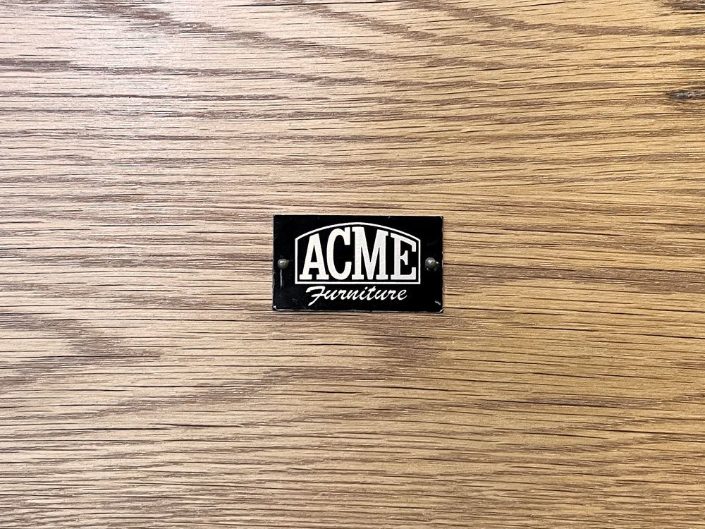 アクメファニチャー ACME Furniture グランビュー GRANDVIEW ダイニングテーブル オーク無垢材 × アイアン脚 W100cm インダストリアル 廃番サイズ ◎