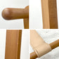 家具蔵 KAGURA ハンガーラック チェリー無垢材 折り畳み式 革ベルト W80 希少廃番 ●