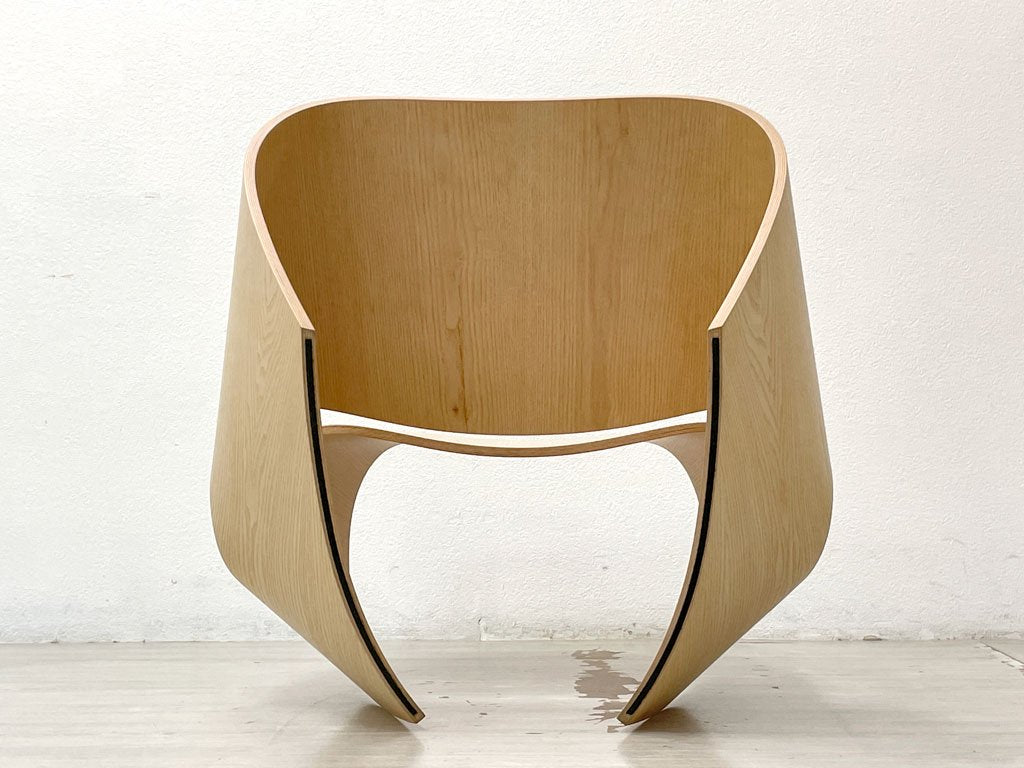 メイドインレシオ Made in Ratio カウリーチェア Cowrie Chair ラウンジチェア ナチュラルアッシュ ブロディ・ニール プライウッド コテンポラリーモダン ●