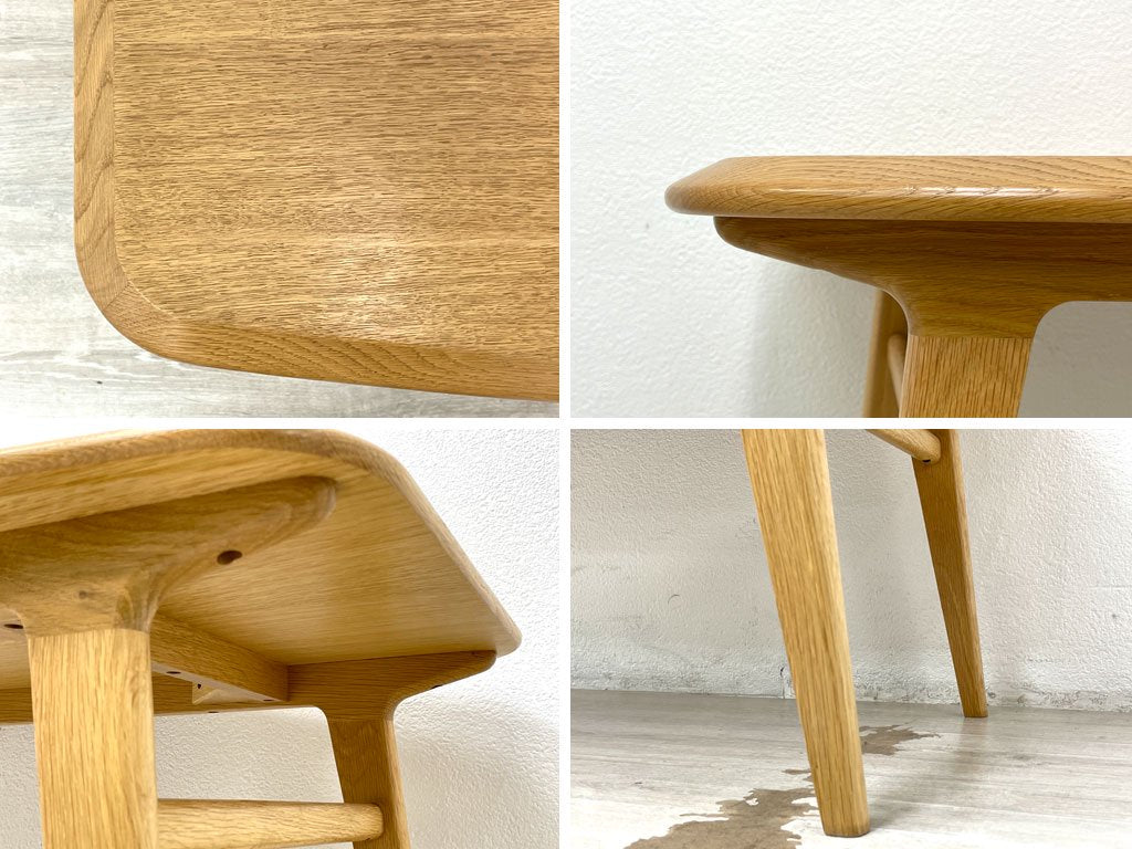 イデー IDEE イキ ローテーブル IKI LOW TABLE オーク材 ナチュラル 北欧スタイル ●