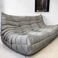 リーンロゼ ligne roset トーゴ TOGO 3Pソファ 3人掛け ファブリック ミッシェル・デュカロワ Michel Ducaroy 参考定価￥341,000- 美品 ★