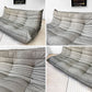 リーンロゼ ligne roset トーゴ TOGO 3Pソファ 3人掛け ファブリック ミッシェル・デュカロワ Michel Ducaroy 参考定価￥341,000- 美品 ★