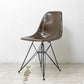 ハーマンミラー Herman Miller サイドシェルチェア セカンド 2nd FRP シールブラウン Seal Brown エッフェルベース C&Rイームズ ビンテージ ●