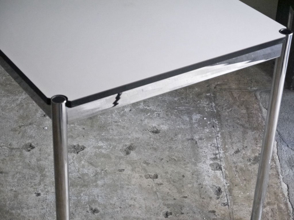 USMハラー USM Haller モジュラーファニチャー Modular Furniture ハラーテーブル ワークデスク W150cm パールグレーラミネート天板 ■