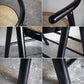 ビンテージ Unknown Vintage フォールディングチェア Foulding Chair ブラック ラタンシート ■