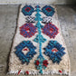 モロッカンラグ MOROCCAN RUG ウリカ OURIKA 手織り絨毯 181×80 ウール100％ ビンテージ モロッコ ■