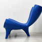 マーク・ニューソン Marc Newson オルゴンチェア Orgone chair ポリプロピレン製 ブルー ラウンジチェア 90年代 希少 ●