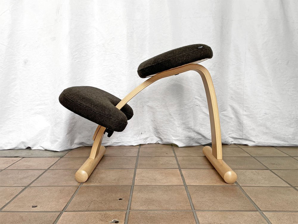 リボ RYBO バランスイージー Balance Easy バランスチェア グレー 学習椅子 姿勢矯正 ノルウェー ◇