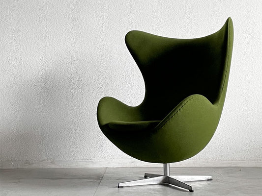 フリッツハンセン Fritz Hansen 3316 エッグチェア Egg Chair 張替済み アルネ・ヤコブセン 北欧家具 デンマーク ラウンジチェア 〓