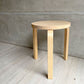 アルテック Artek スツール60 Stool60 3本脚 アルヴァ・アアルト バーチ材 フィンランド 北欧家具 ナチュラル  ♪