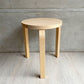 アルテック Artek スツール60 Stool60 3本脚 アルヴァ・アアルト バーチ材 フィンランド 北欧家具 ナチュラル  ♪