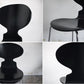 フリッツハンセン Fritz Hansen アントチェア ANT CHAIR アルネ・ヤコブセン ブラック 4本脚 1993年製 ビンテージ 北欧 デンマーク ■