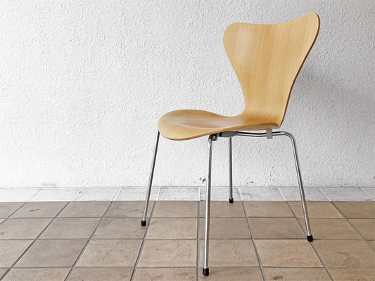 フリッツハンセン Fritz Hansen セブンチェア Seven Chair アルネヤコブセン Arne Jacobsen ナチュラル ビーチ材 北欧家具 ◇