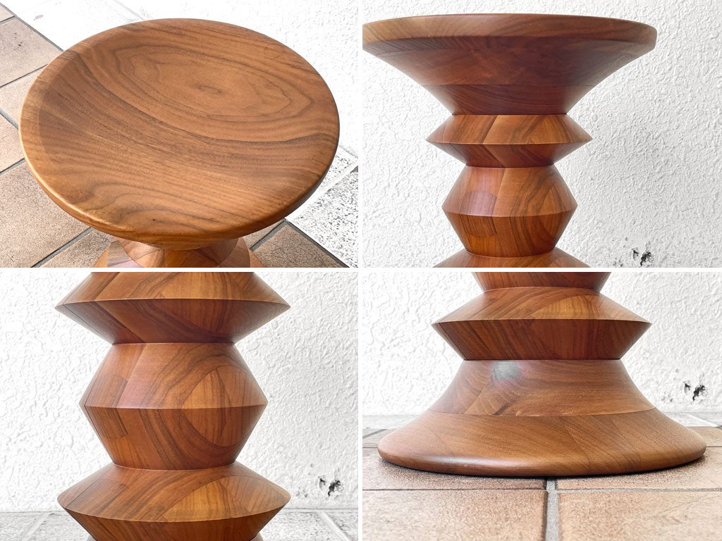 ハーマンミラー Herman Miller イームズ ウォールナットスツール Eames Walnut Stools 413 ミッドセンチュリー 名作 ◇