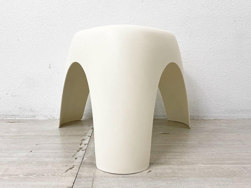 ヴィトラ vitra エレファントスツール Elephant Stool ホワイト ポリプロピレン製 柳宗理 ミッドセンチュリー 名作家具 MoMA 永久収蔵品 ●