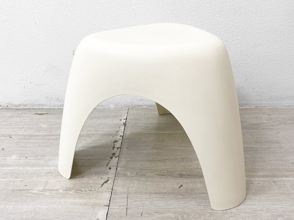 ヴィトラ vitra エレファントスツール Elephant Stool ホワイト ポリプロピレン製 柳宗理 ミッドセンチュリー 名作家具 MoMA 永久収蔵品 ●