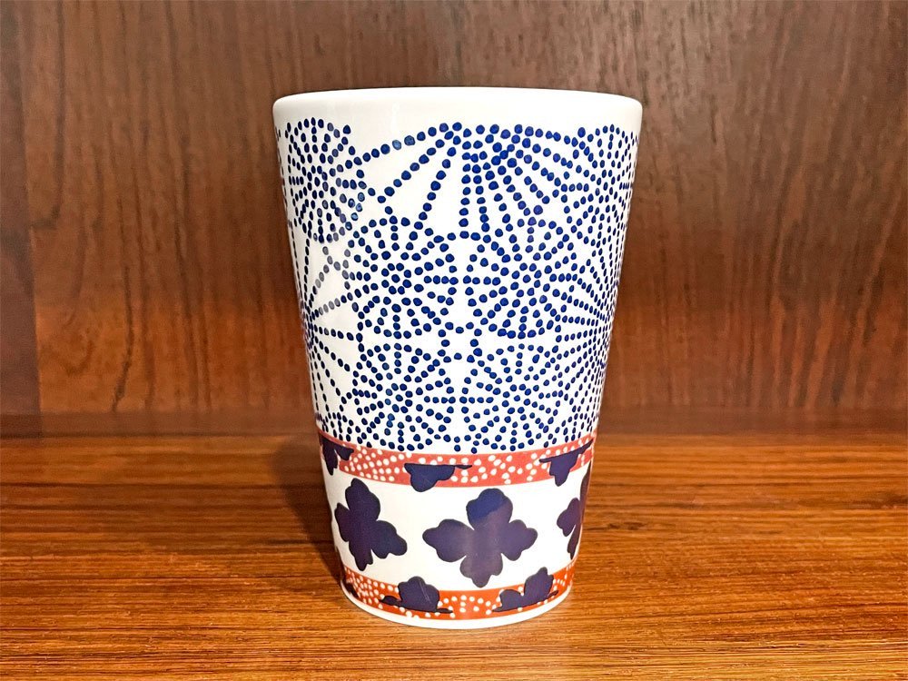 マリメッコ Marimekko キオト Kioto Latte Mug 2005年 マグカップ コーヒーカップ 北欧食器 希少 ◇