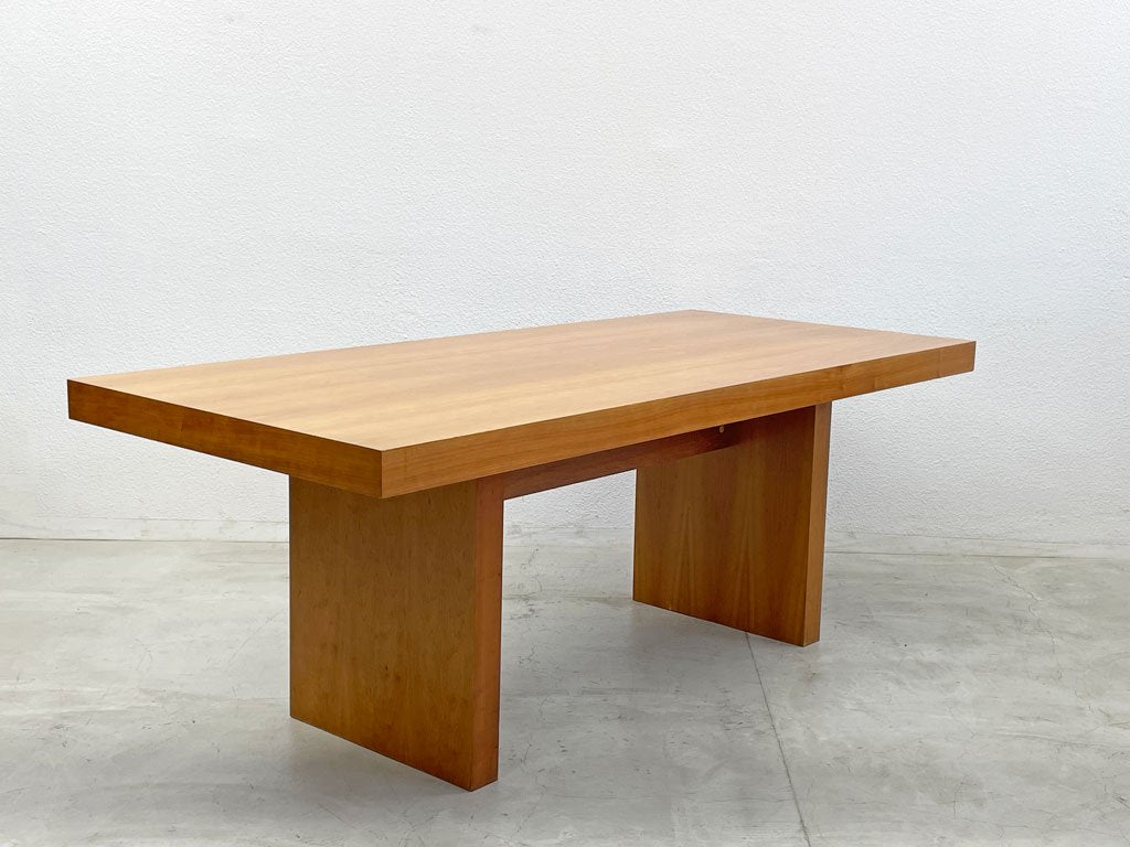 コンランショップ THE CONRAN SHOP ダイニングテーブル Dining Table チェリー材 200ｃｍ ナチュラル モダン 〓