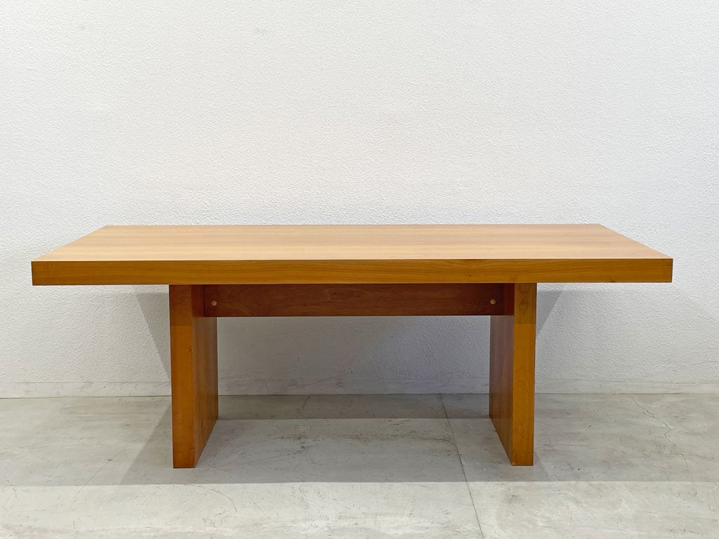 コンランショップ THE CONRAN SHOP ダイニングテーブル Dining Table チェリー材 200ｃｍ ナチュラル モダン 〓