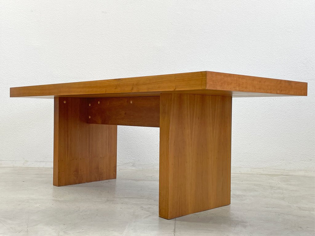 コンランショップ THE CONRAN SHOP ダイニングテーブル Dining Table チェリー材 200ｃｍ ナチュラル モダン 〓