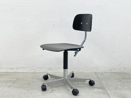 エンゲルブレヒト Engelbrechts ケヴィチェア KEVI CHAIR 2533 ブラック デスクチェア 5本脚 ヨルゲン・ラスムセン デンマーク 北欧家具 〓