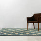 アクメファニチャー ACME Furniture ラインズC ラグマット LINES C RUG 200×140 cm ジオメトリックパターン ライトブルー 絨毯 幾何学模様 定価￥41,800- ●