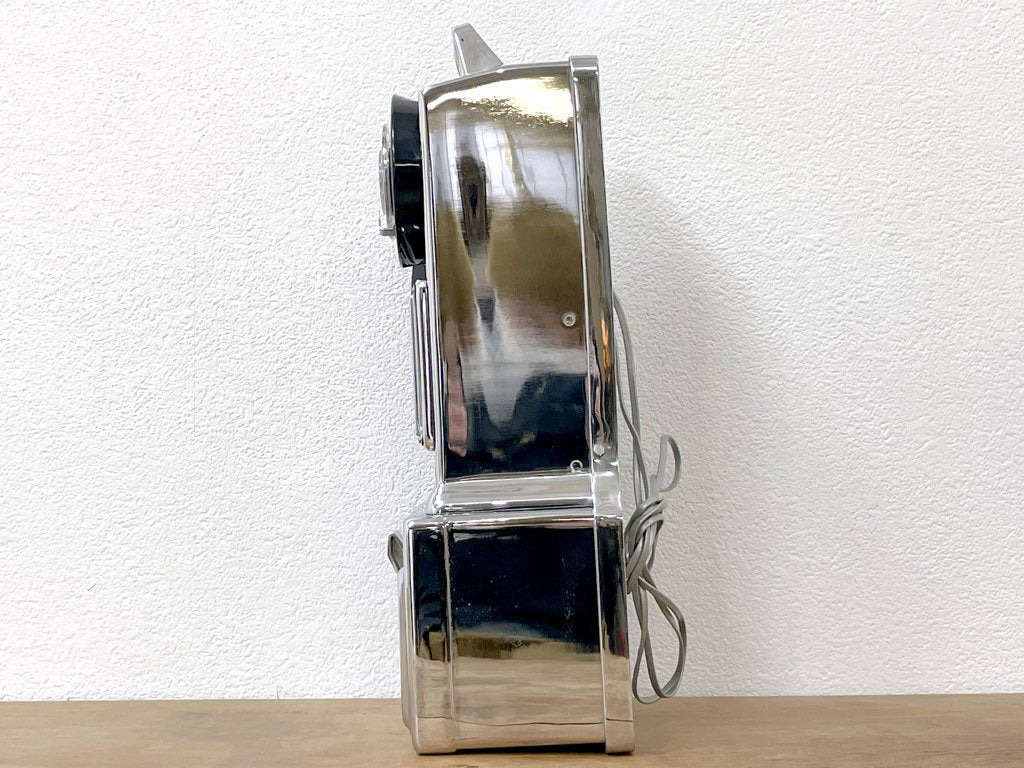 USビンテージ US vintage パブリックフォン 公衆電話 電話機 アンティーク 雑貨 壁掛け ジャンク品 インテリアとして ●