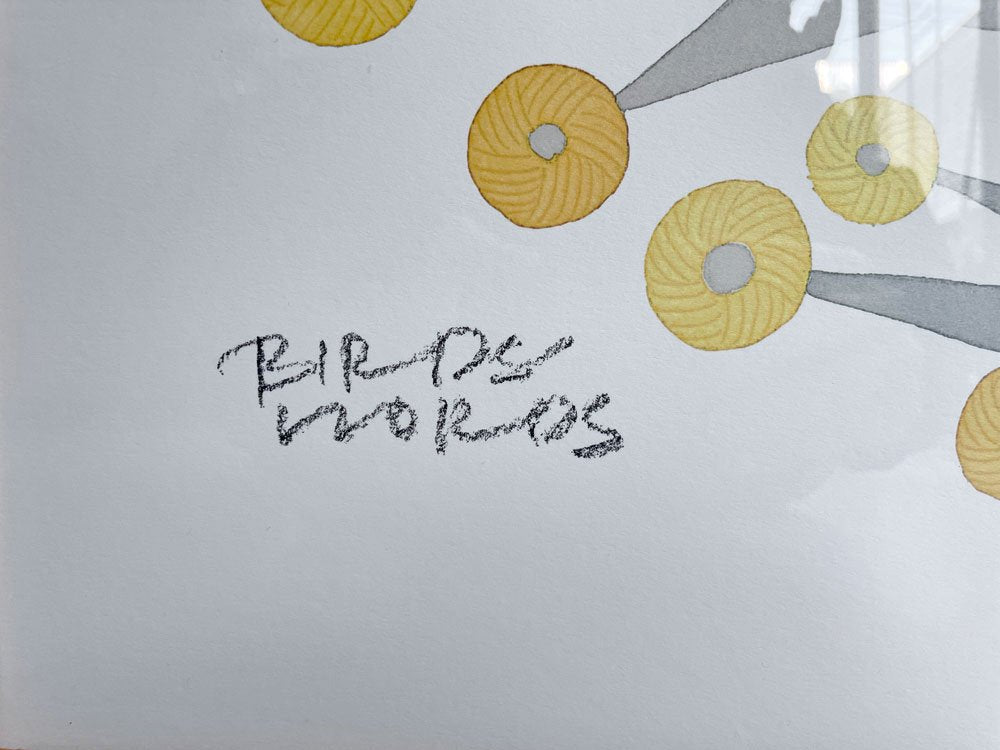 バーズワーズ BIRDS'WORDS TREE OF HOPE ポスター 木製フレーム 額装 伊藤利江 60cm ￥18,150- ♪