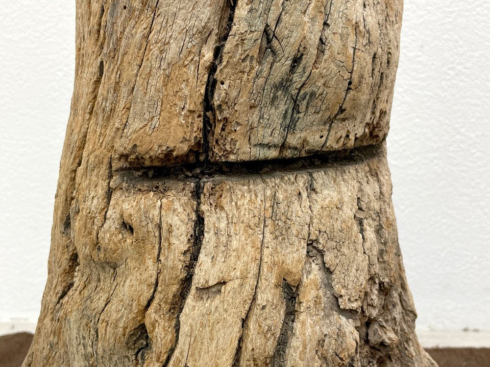 Wood Art 天然木 アート 切り株 ディスプレイ オブジェ スツール ●