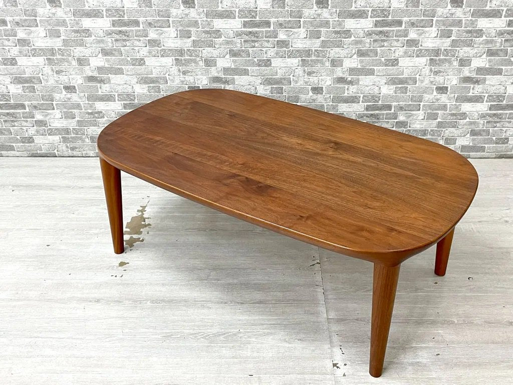 家具蔵 KAGURA グレース GRACE リビングテーブル LIVING TABLE ウォールナット無垢材 ローテーブル W105cm クラフト家具 ●