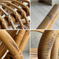 台湾丸十公司 MARUJU'S RATTAN FURNITURE ビンテージ ロッキングチェア 安楽椅子 揺り椅子 ラタン 籐 アジアンリゾートスタイル A ♪