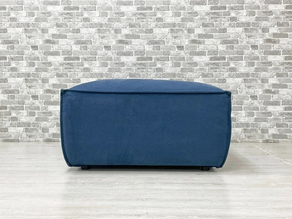 レンバシー REMBASSY マニソファ オットマン MANI sofa OTTOMAN 倉敷帆布 ネイビー系 カバーリング 定価102,800円 ●