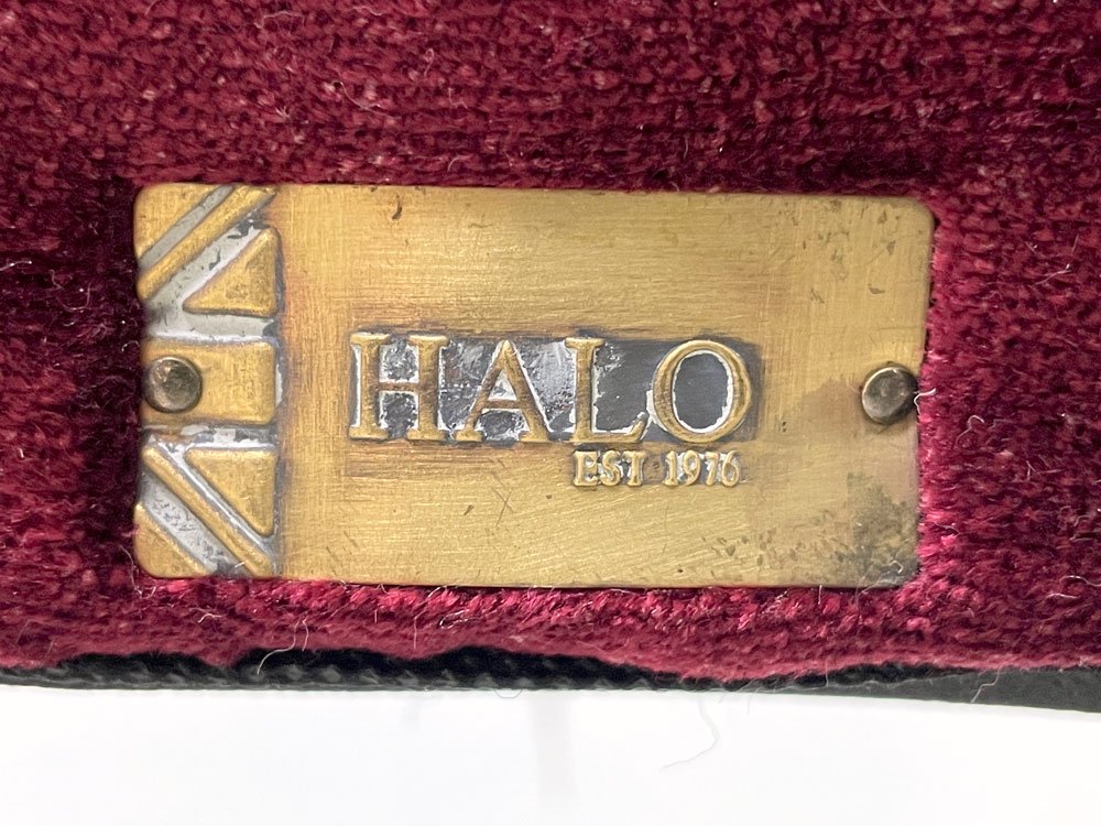 ハロ HALO チェスターチェア CHESTER CHAIR ベルベットパッチワーク 脚カット加工 ●