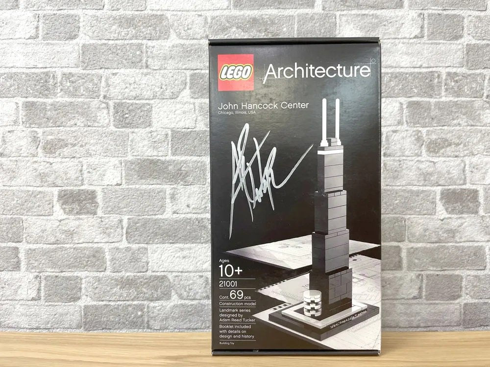 レゴ LEGO アーキテクチャー Architecture ジョン・ハンコック・センター John Hancock Center 21001 箱付き 未開封品 サイン入り デンマーク ●