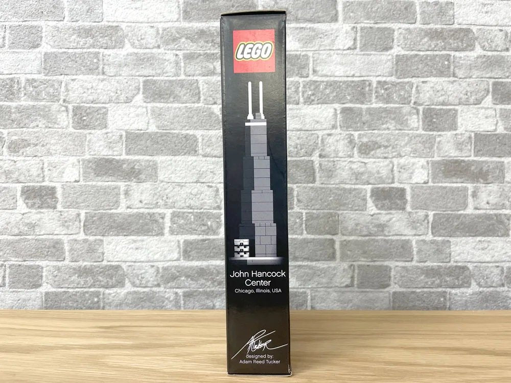 レゴ LEGO アーキテクチャー Architecture ジョン・ハンコック・センター John Hancock Center 21001 箱付き 未開封品 サイン入り デンマーク ●