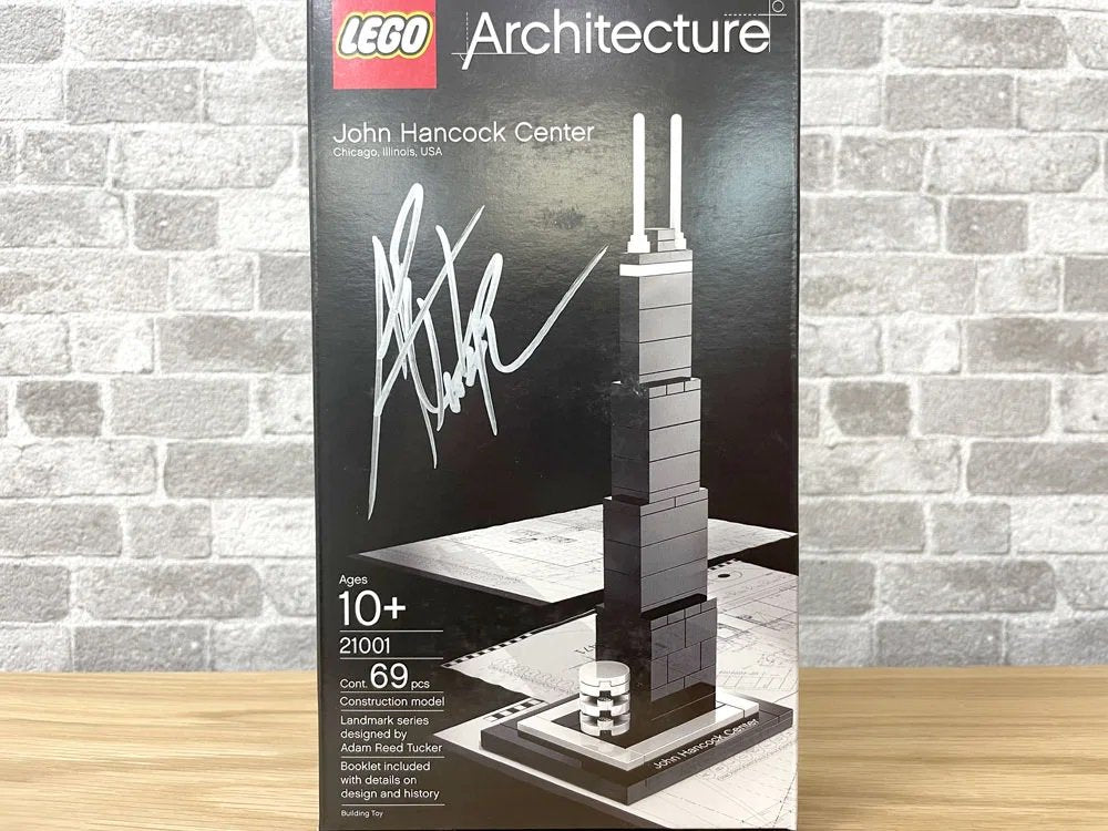 レゴ LEGO アーキテクチャー Architecture ジョン・ハンコック・センター John Hancock Center 21001 箱付き 未開封品 サイン入り デンマーク ●