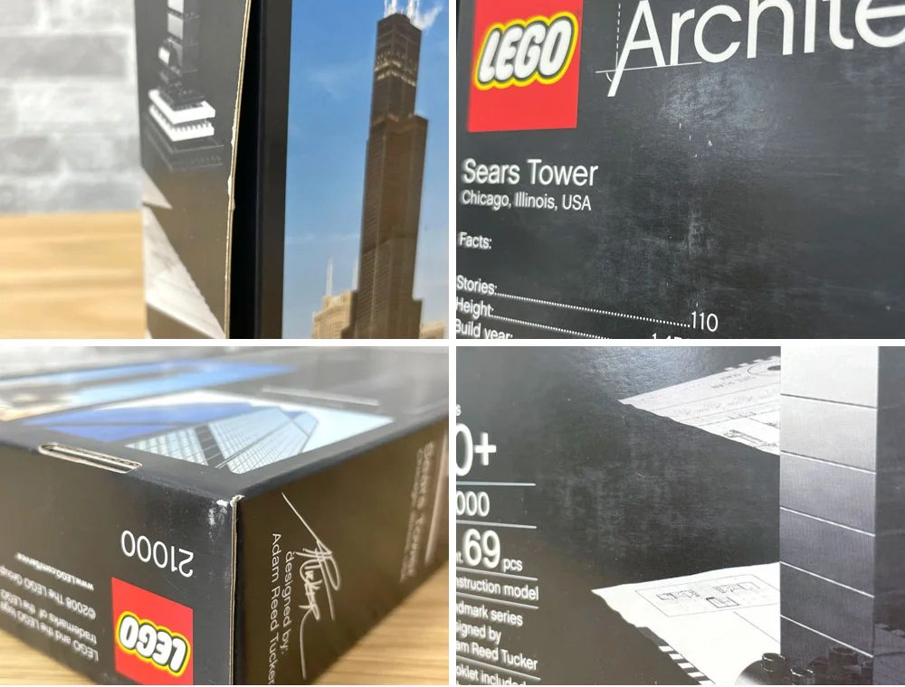 レゴ LEGO アーキテクチャー Architecture ジョン・ハンコック・センター John Hancock Center 21001 箱付き 未開封品 サイン入り デンマーク ●