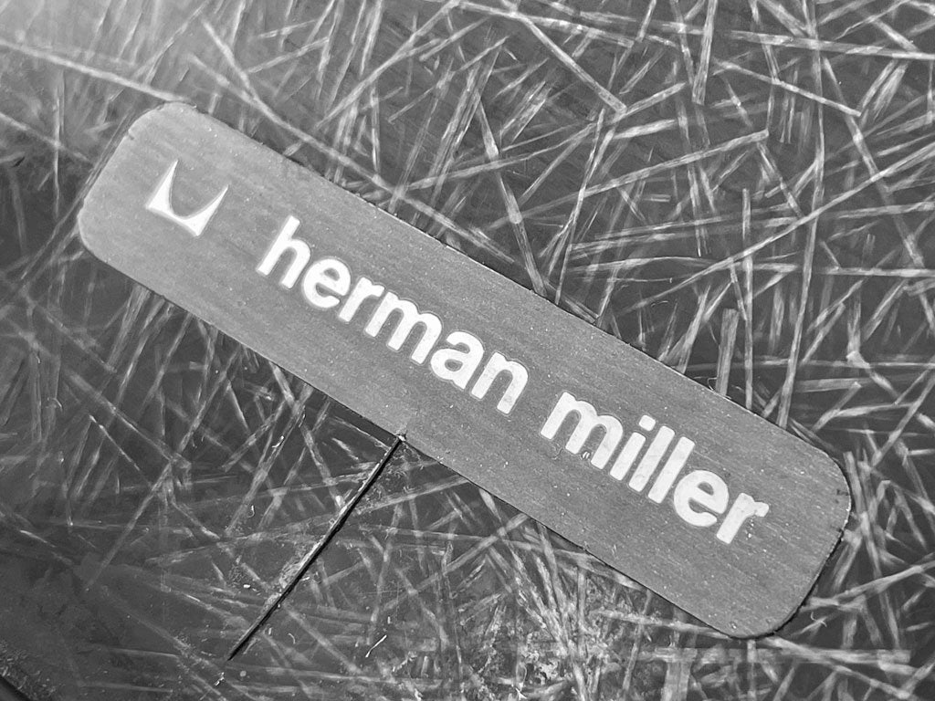 ハーマンミラー Herman Miller サイドシェルチェア サード 3rd アプホルスター ファブリック グレー スタッキングベース イームズ ◇