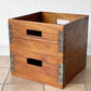 アクメファニチャー ACME Furniture トロイ オープンボックス TROY OPEN BOX S 2個セット オールドチーク アイアン 定価総額￥20,240- B ◇