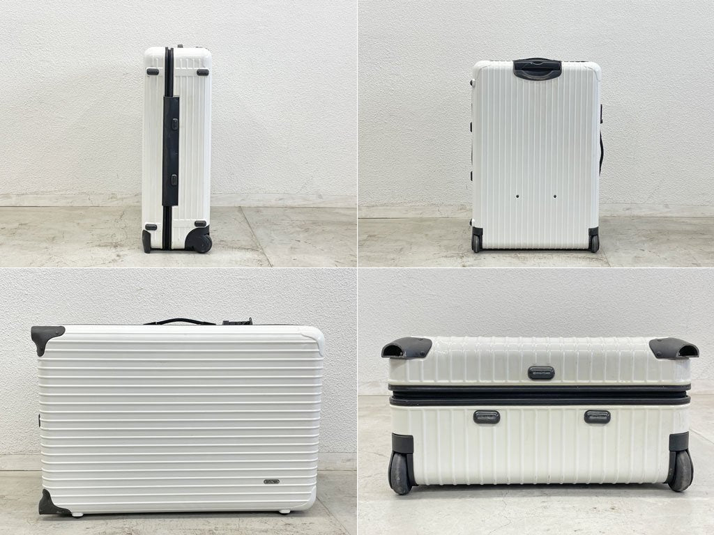 リモワ RIMOWA サルサ SALSA 82L　2ホイール ホワイト スーツケース キャリーケース トローリー 2輪 TSAロック 〓