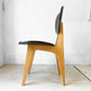 イデー IDEE ダイニングチェア DINING CHAIR ブラック 板座 食卓椅子 長大作 ジャパニーズモダン 廃番カラー 希少 ★