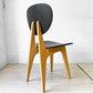 イデー IDEE ダイニングチェア DINING CHAIR ブラック 板座 食卓椅子 長大作 ジャパニーズモダン 廃番カラー 希少 ★