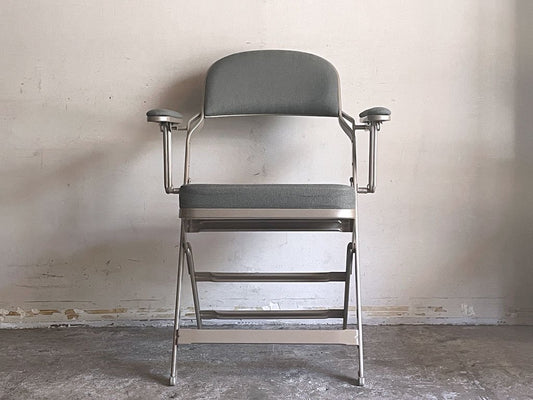 クラリン CLARIN フォールディング アームチェア フルクッション FOLDING CHAIR WITH ARM グレイヘザー 折畳み USA 米国 P.F.S 取扱い 2023年モデル ■