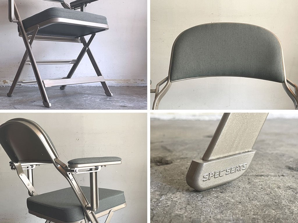 クラリン CLARIN フォールディング アームチェア フルクッション FOLDING CHAIR WITH ARM グレイヘザー 折畳み USA 米国 P.F.S 取扱い 2023年モデル ■