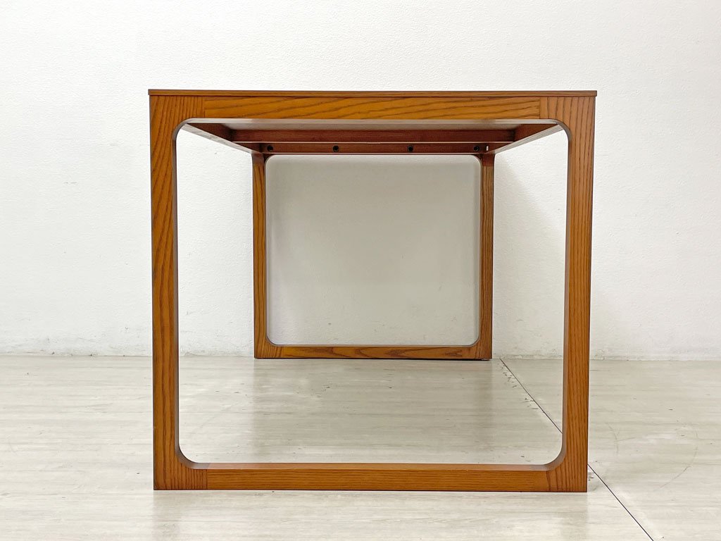 イデー IDEE マルー ダイニングテーブル MALUH DINING TABLE アッシュ材 アントンブラウン W145cm 定価￥105,910- ●