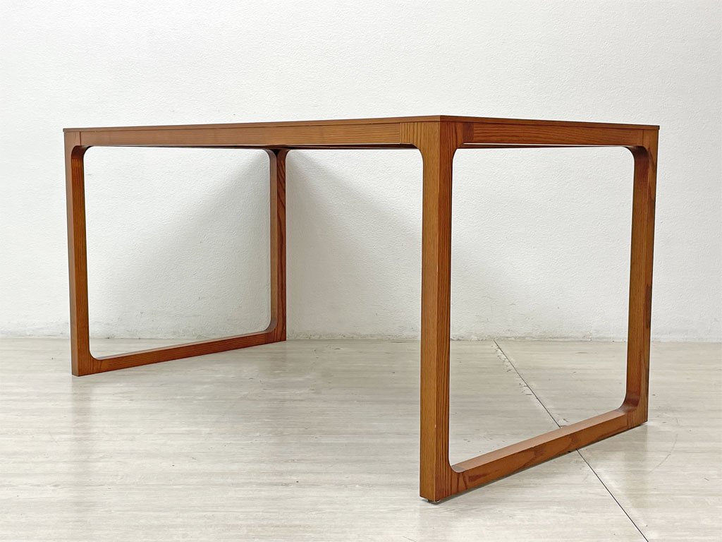 イデー IDEE マルー ダイニングテーブル MALUH DINING TABLE アッシュ材 アントンブラウン W145cm 定価￥105,910- ●